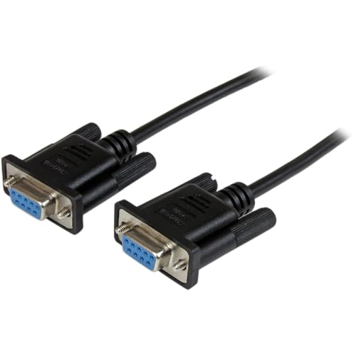 Cabo de Série STARTECH.COM (DB9 - DB9 - Preto) STARTECH.COM - Modems - db9, preto