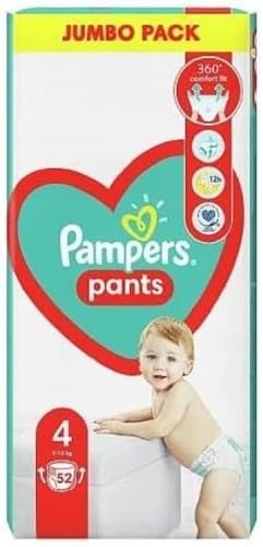 Fraldas descartáveis PAMPERS 9-15 kg (4 unidades) Procter & Gamble - Fraldas - descartáveis, pampers, 9-15 kg