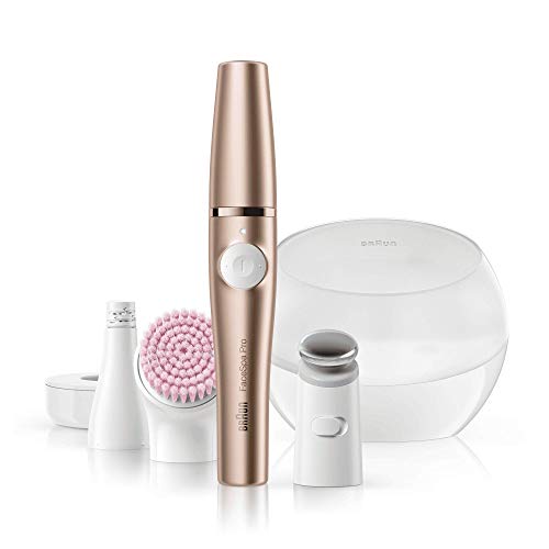 Depiladora BRAUN FaceSpa Pro 921 (Arranque - Multi-zonas) Braun - Ferramentas de cuidados com a pele - multi-zonas, arranque, 10 pinças, preto e branco