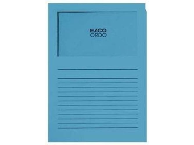 Capa de Arquivo Elco Ordo Cassico 220 X 310 Mm Azul Papel (Recondicionado Como Novo) Elco - Pastas de arquivo - a4, 220x310mm, papel, azul
