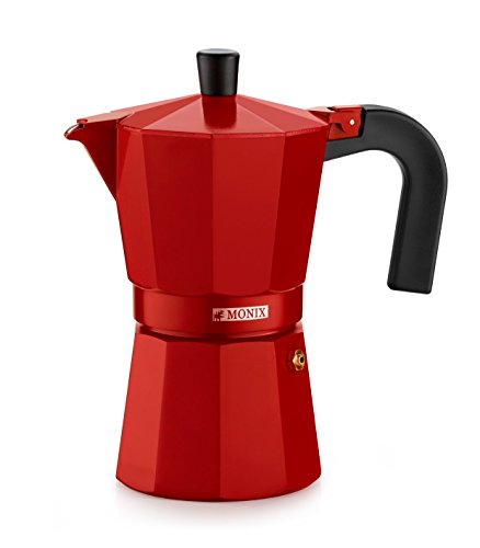 Chaleira de Alumínio Monix M281703 | Vermelho Monix - Cafeteiras elétricas e de fogão - alumínio, vermelho, cafeteira elétrica