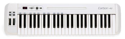 Samson Carbon 49 MIDI controller 49-key USB type-A Preto, Prateado Samson - Controladores midi - midi, usb, 49 teclas, preto prateado