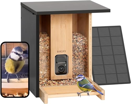 Comedouro para Passarinhos NETVUE Birdfy com câmara NETVUE - Alimentadores de pássaros - câmara, passarinhos