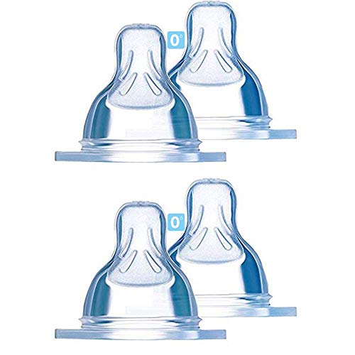 Tetina MAM Flow Control 0-4M (0 meses - 4 unidades) MAM - Bicos e forros para mamadeiras de bebê - tetina, mam, Flow Control, 0-4m, meses