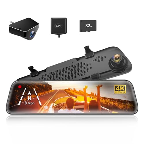Dash Cam WOLFBOX 2160P Full HD 12'' (4K - 2.1 MP) WOLFBOX - Câmeras de vigilância - dash cam, wolfbox, full hd, 4k, 2.1 mp