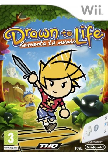 Jogo Nintendo Wii Drawn To Life 2 (Mature) THQ - Software de jogos de vídeo - aventura, desafios, plataforma, nintendo wii