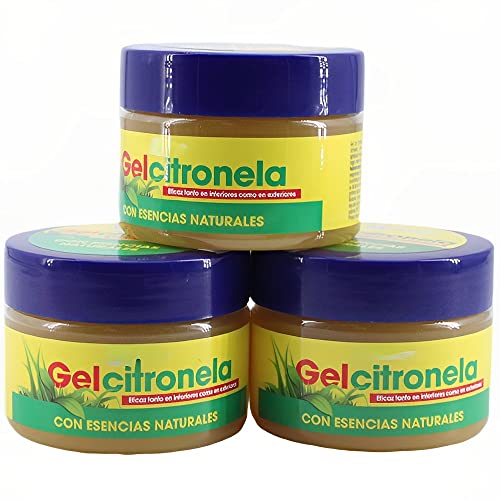 Repelente de Insetos Plus Home Citrongel (3 Un) Habitual - Pesticidas - repelente, insetos, citrongel, eficaz, duradoura, biodegradável