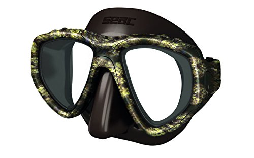 Máscara de Mergulho SEAC ONE 1.5 mm (Castanho) SEAC - Máscaras de mergulho e snorkeling - 15 mm, castanho, silicone, câmara de ar