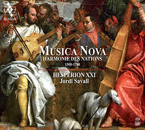 SACD Hybrid Musica Nova - The Harmony Of Nations (1 CDs) Alia Vox - Música e gravações de som - sacd, hybrid, jordi savall, orquestra hesperion xxi