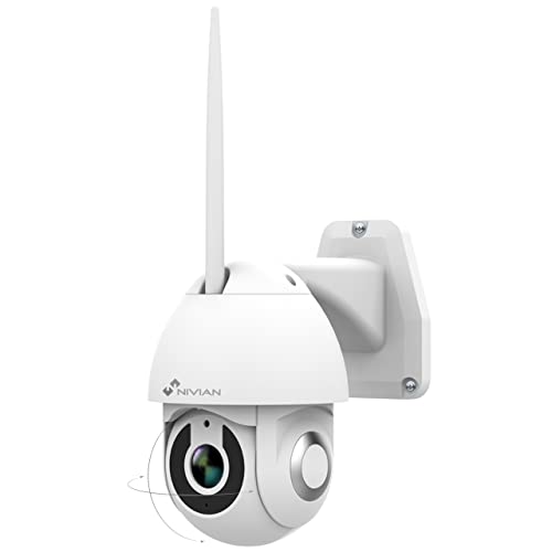 Câmara de Vigilância NIVIAN PTZ WiFi 2.4Ghz Nivian - Câmeras de vigilância - câmera, vigilância, PTZ, wifi, 2.4ghz