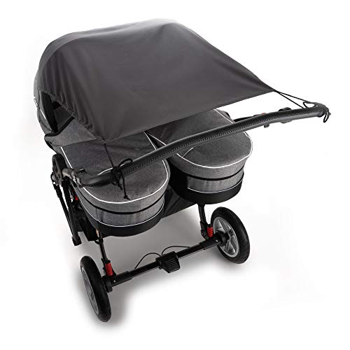 Toldo Universal para Carrinhos Gêmeos com Capuz Euret - Móveis para bebês e crianças pequenas - universal, gêmeos, capuz