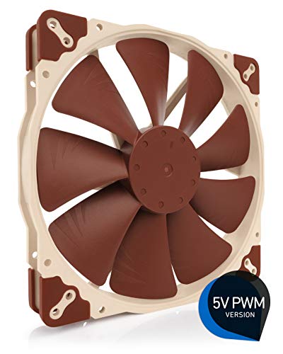 Ventoinha Noctua NF-A20 PWM, 200 mm Preto Noctua - Peças de refrigeração de sistema de computador - 200 mm, 350-800 rpm, pwm, preto