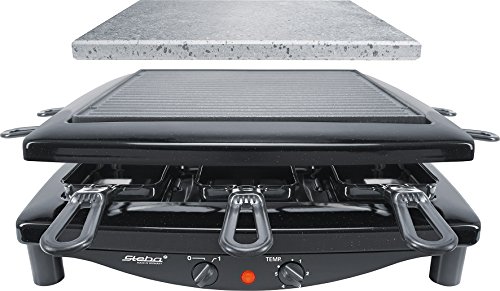 Máquina de Queijo STEBA RC 3 Plus Gourmet Steba - Torradeiras e grelhadores - máquina de queijo, steba rc 3 plus gourmet, preto, prateado, temperatura regulável