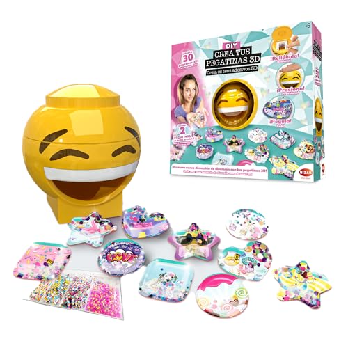Brinquedo de Trabalhos Manuais BIZAK 63332665 Bizak - Brinquedos - brinquedo, trabalhos manuais, bizarak, etiquetas, adesivos, gemas coloridas