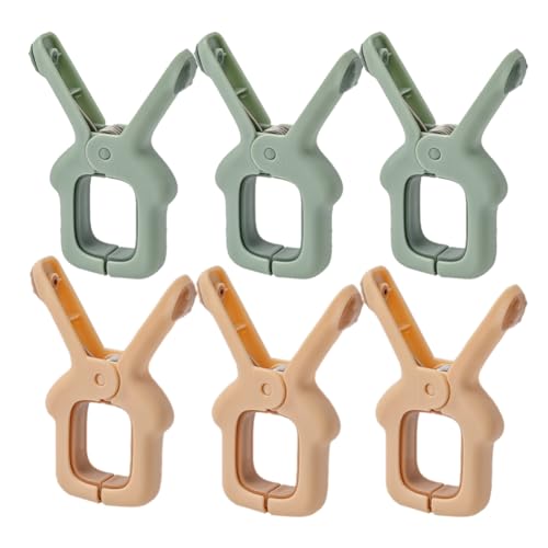 Clips de Lavanderia para Roupa de Manta 6 Pack DoerSpace - Brinquedos - lavanderia, manta, 6 pack