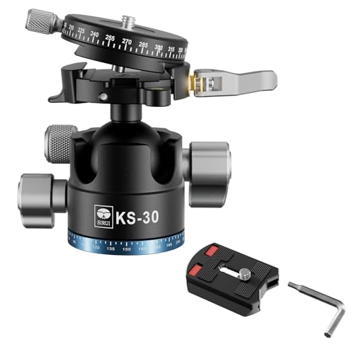 Cabeça de Bola SIRUI Ks-30 (Compatibilidade: Trípode) Sirui - Peças e acessórios para câmeras - trípode, alumínio, 464 g, 36 cm