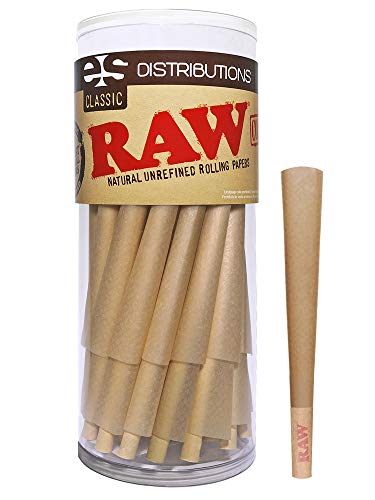 Cones de papel para fumar RAW Classic (50 unidades) Raw - Acessórios de fumar - papel, fumar, raw classic, 50 unidades