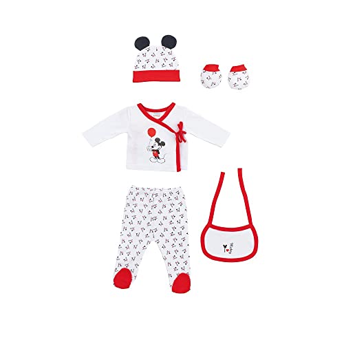 Conjunto de Roupa para Bebé INTERBABY Mickey Interbaby - Roupa de cama e cama - mickey, bebé, capuz, luvas, biberão