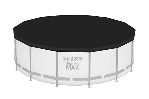 Capa de segurança para piscina BESTWAY 58248/24 (Preto) Bestway - Coberturas de piscina e panos de chão - piscina, preto, orifícios, drenagem