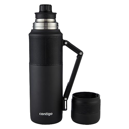 Garrafa Térmica CONTIGO Thermal Bottle Preto Contigo - Porta-alimentos e bebidas - termo, preto
