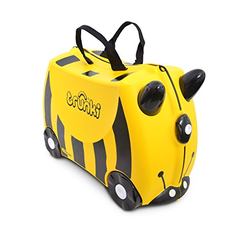 Mala de Viagem TRUNKI Bernard Bee 4 Wheels Trunki - Malas - rodas, compartimento interior, empurrável, 46x30x21cm