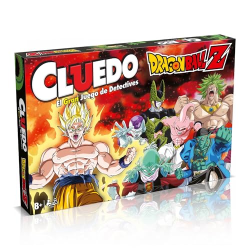Jogo de Tabuleiro WINNING MOVES Cluedo Dragon Ball Z (Idade Mínima: 8) Winning Moves - Jogos de tabuleiro - dedução, crítico de pensamento, 8 anos, dragon ball z