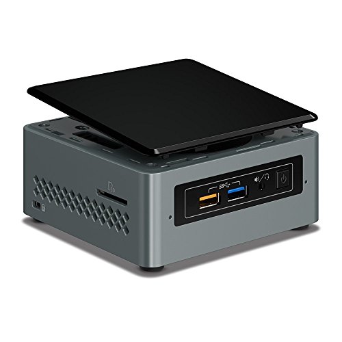 Mini PC Barebone INTEL NUC BOXNUC6CAYH Preto Intel - Servidores de computador - mini pc, barebone, intel nuc, preto