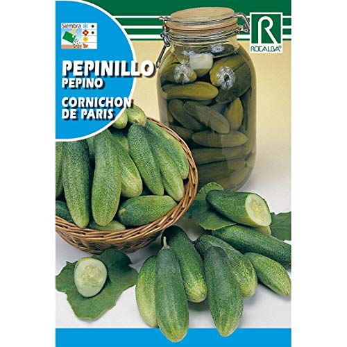 Rocas de Pepino Cornichon de Paris 6G Pack 5 Sobres ROCALBA - Frutas e vegetais em conserva - pepino, cornichon, paris, 6g, pack