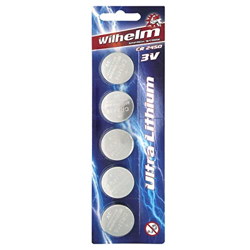 Pilha Recarregável WILHELM CR2450 (1.2V) Wilhelm - Baterias - litio, 12 v, CR2450, 600 mah
