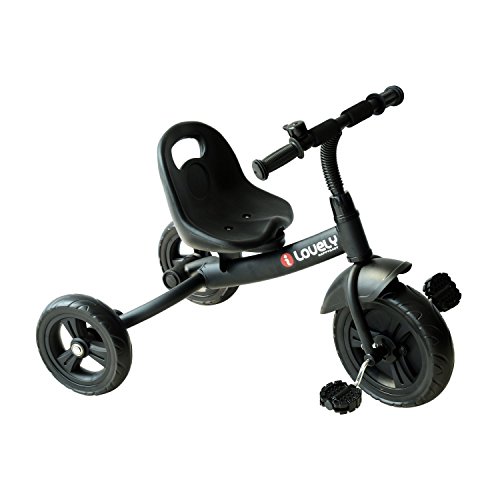 Triciclo HOMCOM Dobrável com Rodas de Apoio (74x49x55 cm) HOMCOM - Triciclos - dobrável, rodas de apoio, 74x49x55 cm