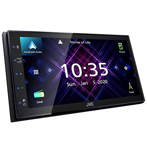 Autorrádio JVC KW-M565DBT | Preto (Autorrádio) JVC - Áudio - jvc, preto, autoradio