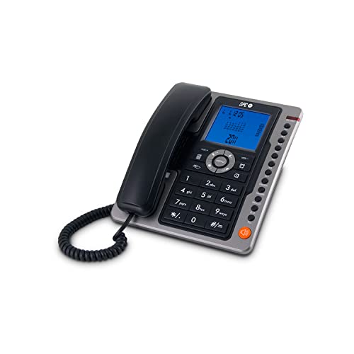 Telefone fixo SPC OFFICE PRO (Preto - Digital - Com fios) SPC - Telefones com fios - preto, digital, com fios
