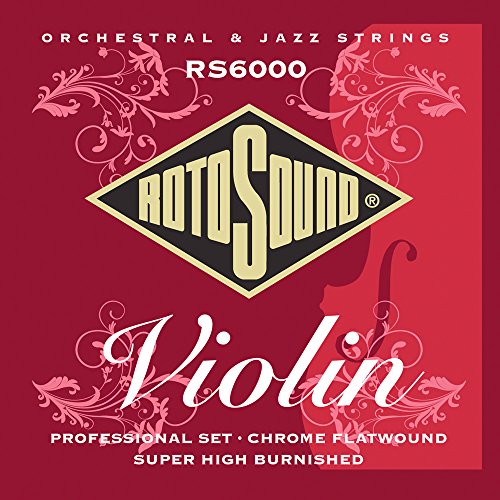 Rotosound Violin String Set Flatfile 4s Rotosound - Acessórios para instrumentos de cordas de orquestra - rotosound, violino, string set, flatfile 4s