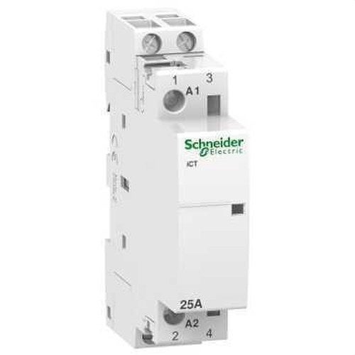 Contato de Modo Único SCHNEIDER ELECTRIC A9C20732 Schneider - Interruptores e relés especiais - 25A, 230/240V, 1000 manobras, 35mm