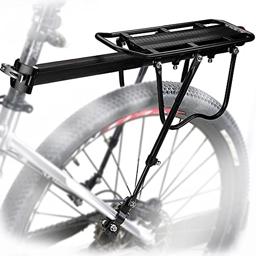 Suporte para bicicletas MIKE HIGH 01-0011 MAIKEHIGH - Suportes dianteiros e traseiros para bicicletas - 110 kg, alumínio, preto, 1.2 kg