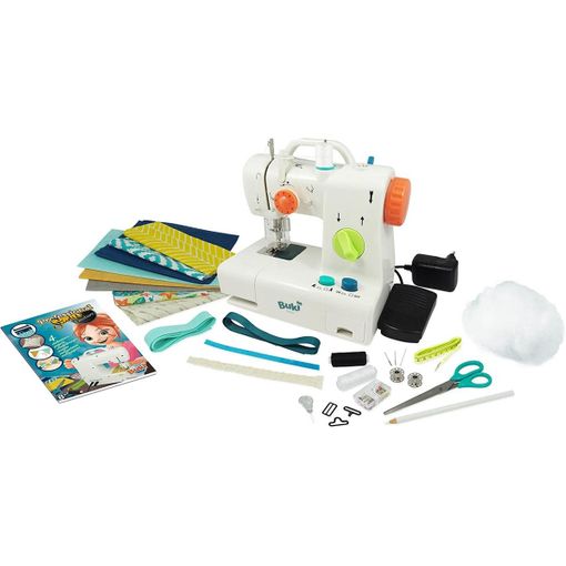 Máquina de Coser BUKI 5410 (Até 20 pontos) BUKI FRANCE - Máquinas de trabalho de tecidos - 20 pontos, ajuste da tensão, manual ilustrado, flashcodes