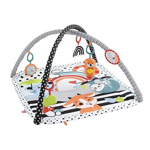 Ginásio FISHER PRICE Music Play Mat (Idade Mínima: Recém-Nascido) Fisher-Price - Tapetes e ginásios de atividades - música, luzes, sons, recém-nascido