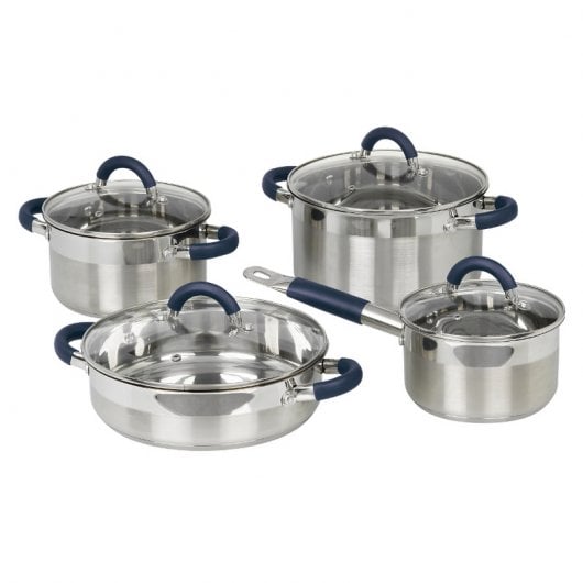 Conjunto de Panelas JATA Inox (4 peças) Jata - Conjuntos de panelas - inox, 4 peças