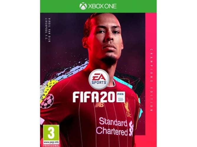 Jogo Xbox One Fifa 20 Champions Edition (M3) Electronic Arts - Software de jogos de vídeo - xbox one, fifa 20, champions edition