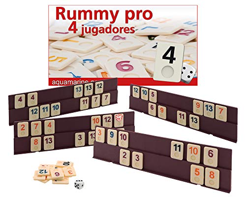 Jogo de cartas RUMMY (COMPUDID DO005) (14 anos) Aquamarine Games - Jogos - cartas, rummy, compudid, 14 anos