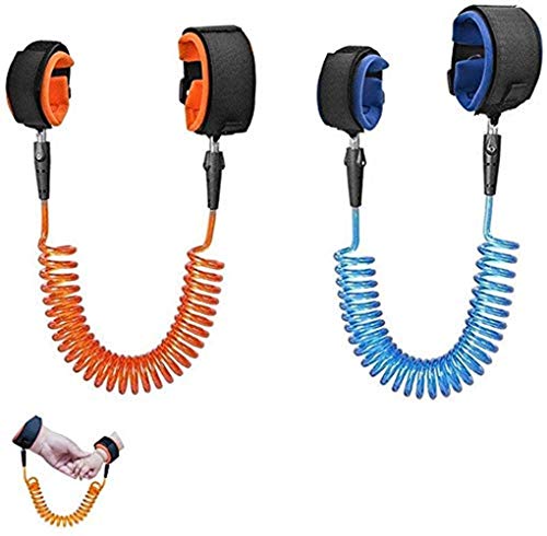 Trela para Crianças LOCISNE 2 Pack Baby Anti Lost Locisne - Móveis para bebês e crianças pequenas - alça, almofada macia, cabo, braçadeira aço inoxidável