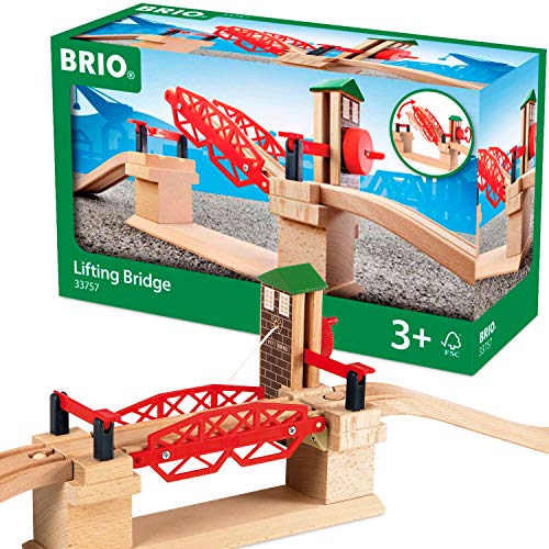 Peça para Pistas de Carros BRIO World Bridge BRIO - Acessórios de trem de brinquedo - barco, manipulo, trilhos, ferrovia