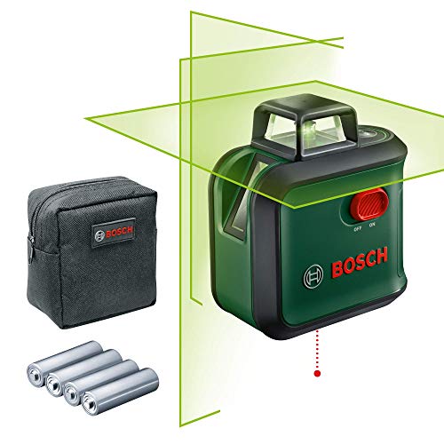 Nível Laser BOSCH AdvancedLevel 360 (Até 24 m) Bosch - Níveis a laser - laser, 2,4 m, tecnologia verde, precisão