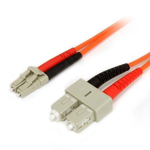 Cabo de Fibra Ótica STARTECH.COM FIBLCSC2 STARTECH.COM - Cabos de rede - lc, sc, 2m, multimodo