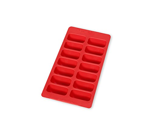 Bandejas para cubos de gelo LEKUE 100% silicone Lékué - Formas de gelo - silicone, 14 cubos, retangular, removível