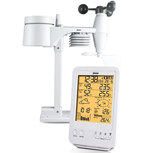 Estação meteorológica digital ALECTO Ws-4800 Alecto - Previsores do tempo e estações - lcd, sensor externo, predição meteorológica, temperatura, humidade