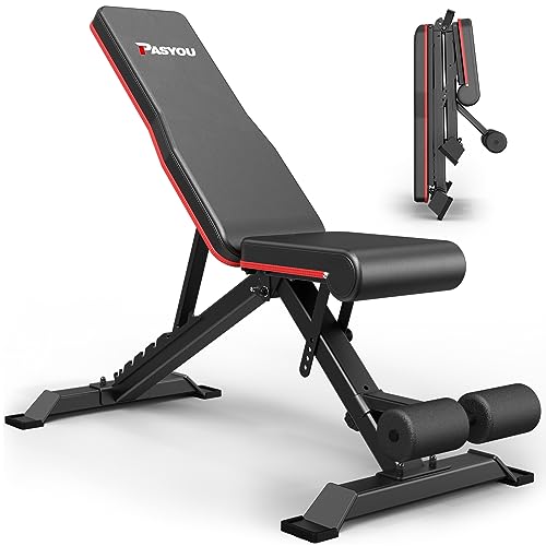 Banco de Musculação PASYOU com Alavanca (Carga Máx. 150 Kg) PASYOU - Bancos de exercício - 150 kg, alavanca, preto, alumínio