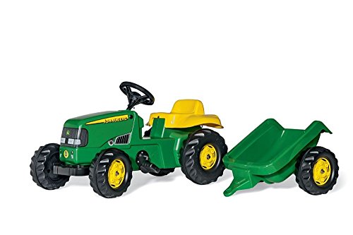 Conjunto de Brinquedo sobre Rodas ROLLYTOYS John Deere Rolly Toys - Veículos de empurrar e pedalar - conjunto, brinquedo, rodas, rollytoys, John Deere, transportar