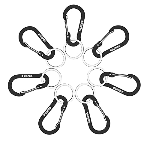 Mosquetão 5Cm Mini Primavera WAPAG (Recondicionado Como Novo) WAPAG - Porta-chaves - plástico, coroa, resistente à corrosão, 5 kg