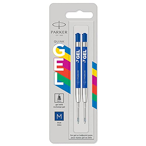 Caneta de Gel PARKER Gel-ink Eco Azul (M) 
Marca:
Parker
 - Tinta e recargas de caneta - azul, resistente à água, recarregável